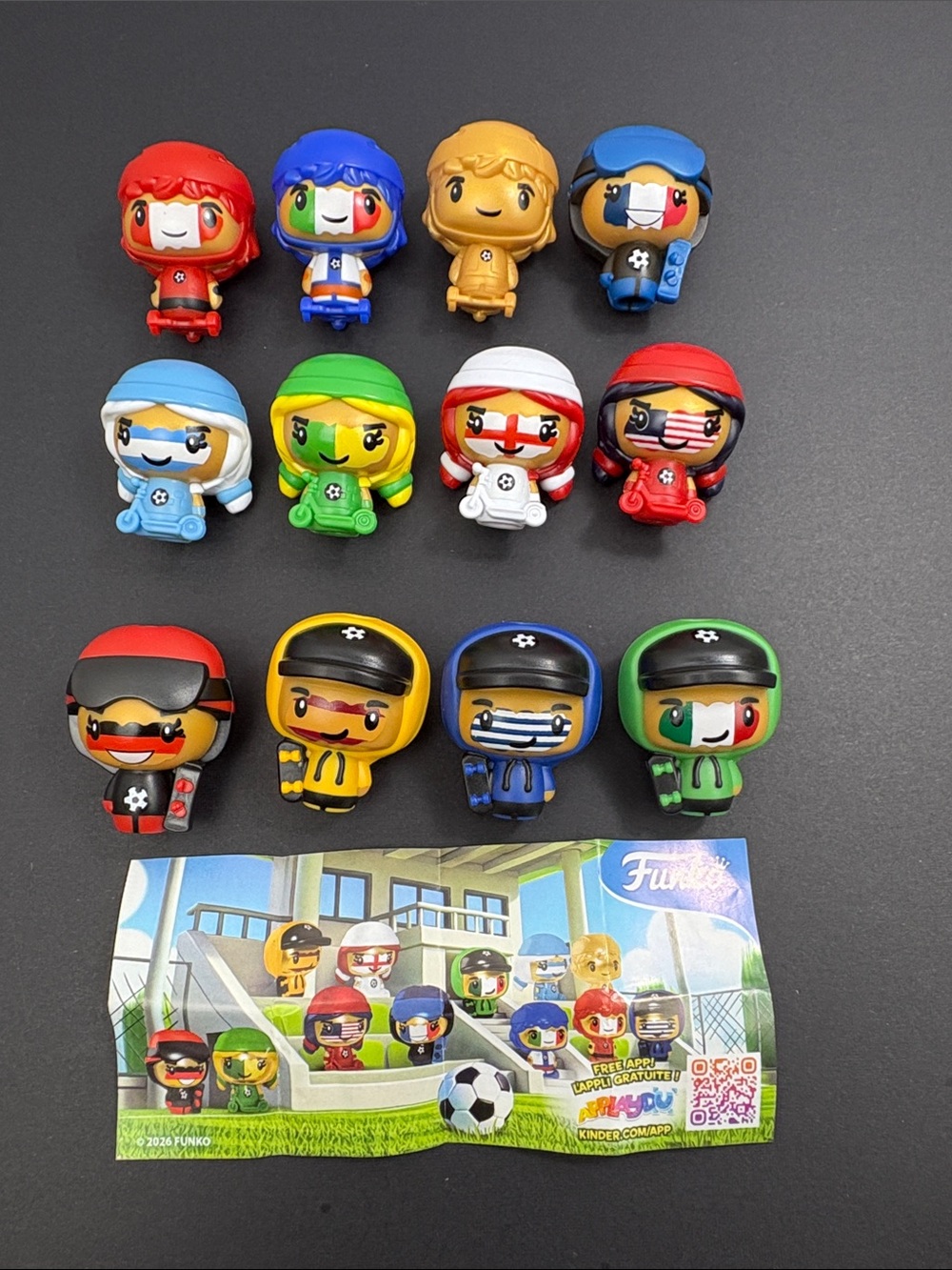 Funko FIFA World Cup 2026 Mini Fan Figurines Kinder Surprise